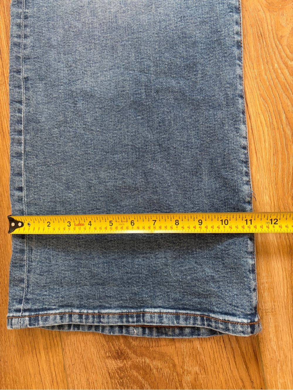 Hudson Jolene Jeans Wide-Leg High Rise Jeans - Light Blue Wash - Picture 7 of 10